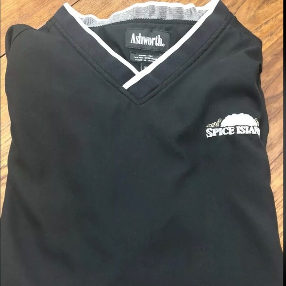 EUC Ashworth Nano-Tex Men’s Golf Windshirt Jacket - Picture 2 of 6